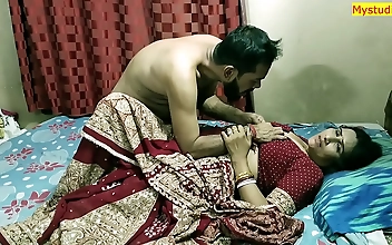 Get Naughty with This Indian MILF Bhabhi's Real Sex with Husband and Close Friend