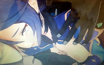 Bask in the Sensual Delight of Monas Incredible Cum Tribute!