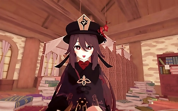 3D Hentai Gamer's Ultimate Uncensored Treat: Hu Tao Footjob Heaven in Genshin Impact at 4K 60FPS