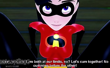 MILF Violet Parr s Luscious Park Adventure: The Incredible PTRN Fantasy on Full Display