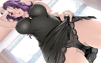 Revel in the Luscious Curves of the Neighborhood MILF Hooking Up with a Lucky Young Man in Hentai Sentakuya Shin-Chan Ep 1