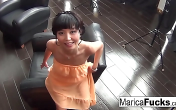JAV Idol Marica Hase's Luscious Solo Session: Self-Pleasure Like Never Before !