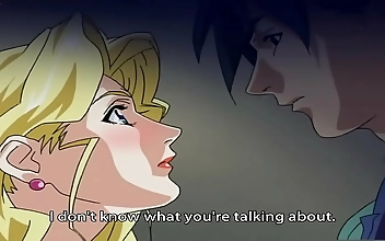 Introducing the Luscious Blonde Bombshell in Hot Hentai Action with Her Naughty Colleagues!