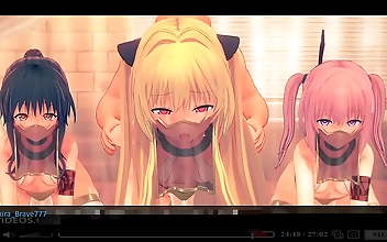 JAV Hottie Gets Sexually Dominated by an Old Flame: To Love Ru Cosplay Porn