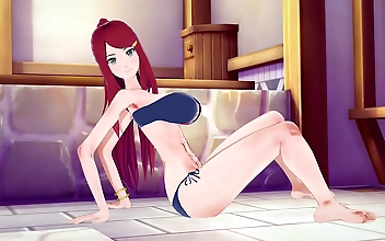 Naruto Hentais JAV Goddess Uzumaki Kushina Takes a Massive Load of Cum on Her Luscious Big Tits!