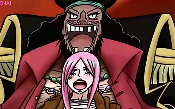 One Piece Bonney x Teach: A Lusty Luscious Affair between a Seductive Siren and a Rivaling Rogue!