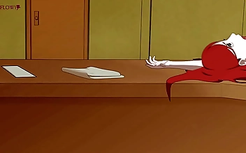 Jiraiyas Kushina: Luscious MILF Plows Him Hard