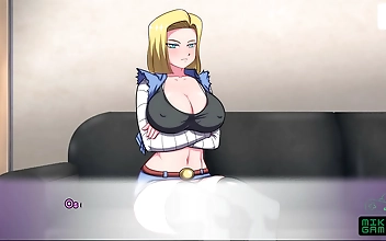 Fucking Beautiful Android 18 Sells Her Sexy Body for Cash on Waifuhub!