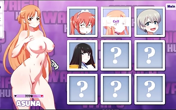 Get a Taste of the Luscious Asuna s Anal Adventure in Waifu Hub Hentai Parody Game PornPlay Ep5