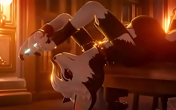 Loose Lips Sink Ships: Loona and the Big Wolfs Spicy Encounter