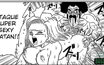 JAV MILF Android 18 Slut Fucks Mr: This title accurately reflects the content of the video