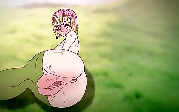 Witness Mitsuris Luscious Pussy Seduction in this Hentai Cartoon!