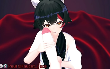 Must-See JAV Porn: Voluptuous MiMi Sucks Your Cock on Her Knees