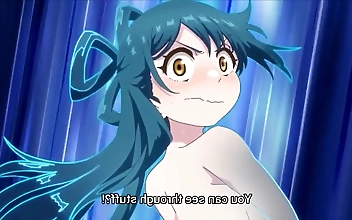 JAV Anime ENF CMNF MMD: See Through X-Ray vision for Nude Blue Hair Girls