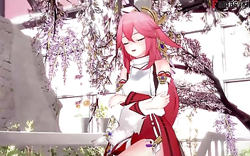 Yae Miko s Luscious Sucking and Fucking Desire: A Full POV JAV on Genshin Impact with Sheer Fantasyking3