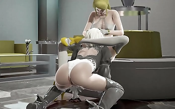 Getting Luscious with 2b taker the Ultimate Commander Futa in this JAV Full Video