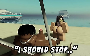 JAV Slut Takes Massive Dildo in the Ass on ROBLOX - A Must-See Compilation!