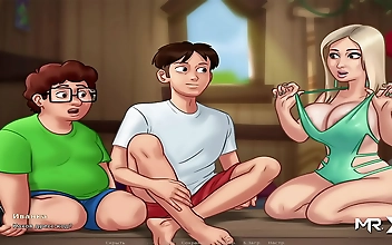 Busty MILF Washes Her Clothes with Her Tongue! JAV Laundry Sex Scene #54