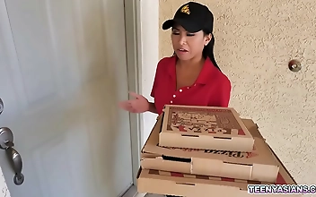 Mouth-Watering Pizza Delivery with a Hot Threesome Surprise from Jay Romero and Rion King