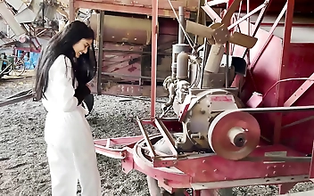 Vintage Tractor Mayhem 4K -Enjoy the Elegant Chaos of Rusty Machines in Action!