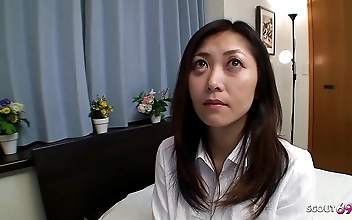 Whether you are a fan of JAV or not you need to check out this video with your own eyes to believe it! In this uncensored porn an alluring Japanese MILF who plays the role of a step mom will take you on a ride to paradise