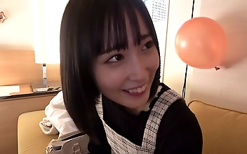 18-year-old Slutty Japanese Idol Sucks and Fucks for Cash