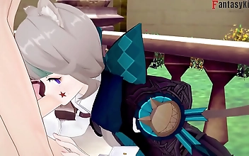 JAV Secrets Revealed: Lynette s Luscious Blowjob and Sex Scene in Genshin Impact