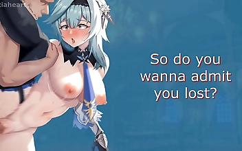 JAV Goddess Eula Gives Sensual JOI Punishment in Genshin Impact Series Ep 5