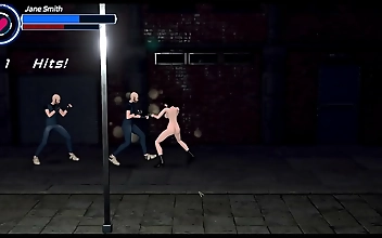 Japanese Hentai Game Unleashes Your Inner Slut: Get Fucked by Futanari Thugs in Public!