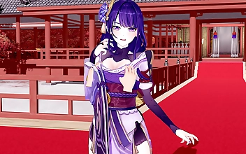 Embrace Your Inner Slut with Raiden in Genshin Impact – 4K Ultra HD Hentai Video