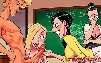 Revealing the Art of Sex and Orgy in Anatomy Class - Fucking Perverts Unleash their Desires!