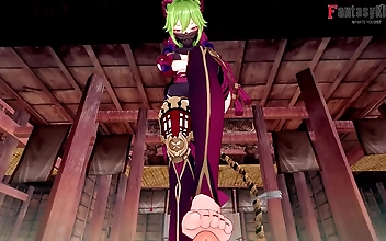 JAV Goddess Kuki Shinobus Luscious Footjob, Handjob, and Blowjob Pov in Genshin Impact! Absolutely Free!