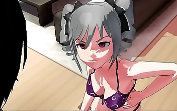 Enjoy the Sight of This MMD Dominatrix as She Puts You in Your Place With Elegant Femdom Bondage Scene