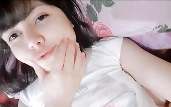 Getting Wet with Hana Lily - Cute Virgin Teen Masturbation Scene