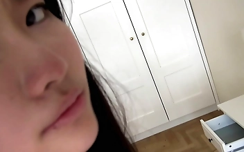 Get lost in the alluring world of 18-year-old Asian temptresses in their first real homemade porn video