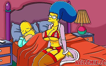 Margy s Luscious Revenge on Her Cheating Husband with Several Men Revealed in the Steamy JAV The Simptoons