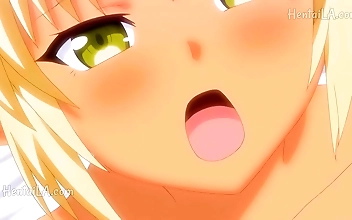 Witness the Alluring Blonde on the Beach Hentai Adventure