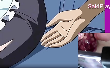 Welcome to the world of hentai fantasy where anything is possible. Saki, the luscious maid, is ready to set the mood with her touch in the living room. As she walks around in her tight-fitting uniform, her curves and soft skin are alluring and irresistibl