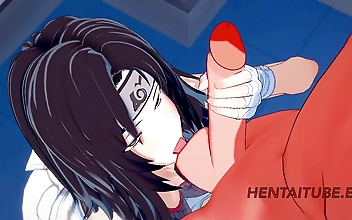 Are you ready for the ultimate JAV experience? Kurenai, the enchantress of your dreams, is finally here to satisfy all your wildest fantasies. In this fan-favorite video, she takes on the role of Naruto and gives him a mouthful of cum that will leave you 