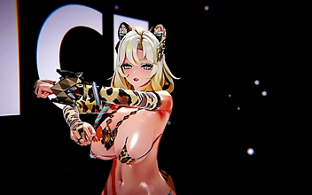 Experience the ultimate enchantress from Japan, Xilonen! With her luscious curves and alluring gaze, she will seduce you into a world of ecstasy. As a JAV icon, she knows how to tease and please her viewers, offering a glimpse of her slutty side that will