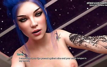 I'm drenched in ecstasy as I feel the warmth of your luscious lips wrapped around my shaft, sinking deeper and deeper into your tight, virgin hole. Your moans and groans fuel my desire, making me pump faster and harder, unleashing my load into your eager,