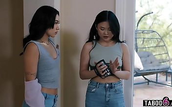 Luscious lulu chu is back in action, but this time she has a hot friend with her—kimmy kimm, a slutty milf who loves to get dominated. in this jav hentai video, kimmy is taken to a new level of submission as she gets confronted with her deepest desires. w