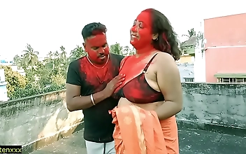 Oh, my god! This luscious 18-year-old Tamil boy is a total man-slut! He is getting it on with two mature Milf Bhabhis, and they are soaking him with their cum. The Bhabhis are enchantresses, and they are clearly in control of this young man. Watch them as
