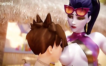 Are you ready for the most captivating and immersive Overwatch experience ever? This luscious and alluring compilation features the hottest moments from the game, showcasing the most enchanting and slutty characters in action. Watch as Tracer, Mercy, and 