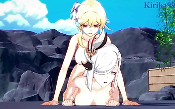 Are you ready to witness the ultimate futanari sex experience? the enchanting miko yae and the slutty raiden shogun from genshin impact are about to take you on a journey of pure ecstasy. with their luscious bodies and insatiable appetites, they will leav