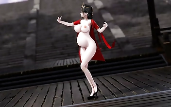 Unleash your desires with Yings Battle in Double Pamish Anime: A Chinese style red dress pregnant belly dance is overwhelmingly arousing. This 3D adult anime embarks on a journey of pure indulgence, as you witness Yings battle in Double Pamish. Her enchan