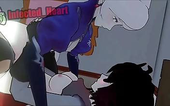 Welcome to the ultimate tribbing paradise where the luscious Weiss and Ruby will take you on a wild ride of pure pleasure. Indulge in their intimate cunt-to-mouth action and let their velvet folds engulf your senses. This sound loop is a must-have for all