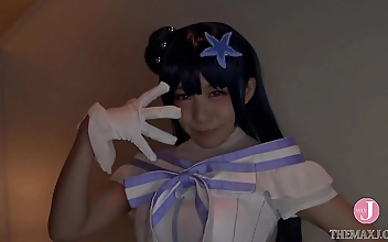 Welcome to the ultimate JAV experience! This video is a must-see for all hentai lovers out there. Get ready to witness a sensual and enchanting cosplay session featuring two gorgeous Japanese idols. The chemistry between them is palpable as they engage in