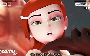 Welcome to the world of JAV, where pleasure is unleashed, and lust is the only law. Meet Gwen, the enchantress who will seduce your souls with her alluring looks and slutty moves. As she invites two lucky guys to experience her luscious body, you'll feel 