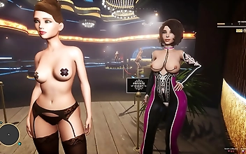 Are you ready to indulge in the luscious lesbian action of SunbayCity PornPlay? Get ready to dive into a world of pure pleasure as you watch these two enchantresses explore each others bodies like never before. In this Hentai Game Parody of GTA5, youll be